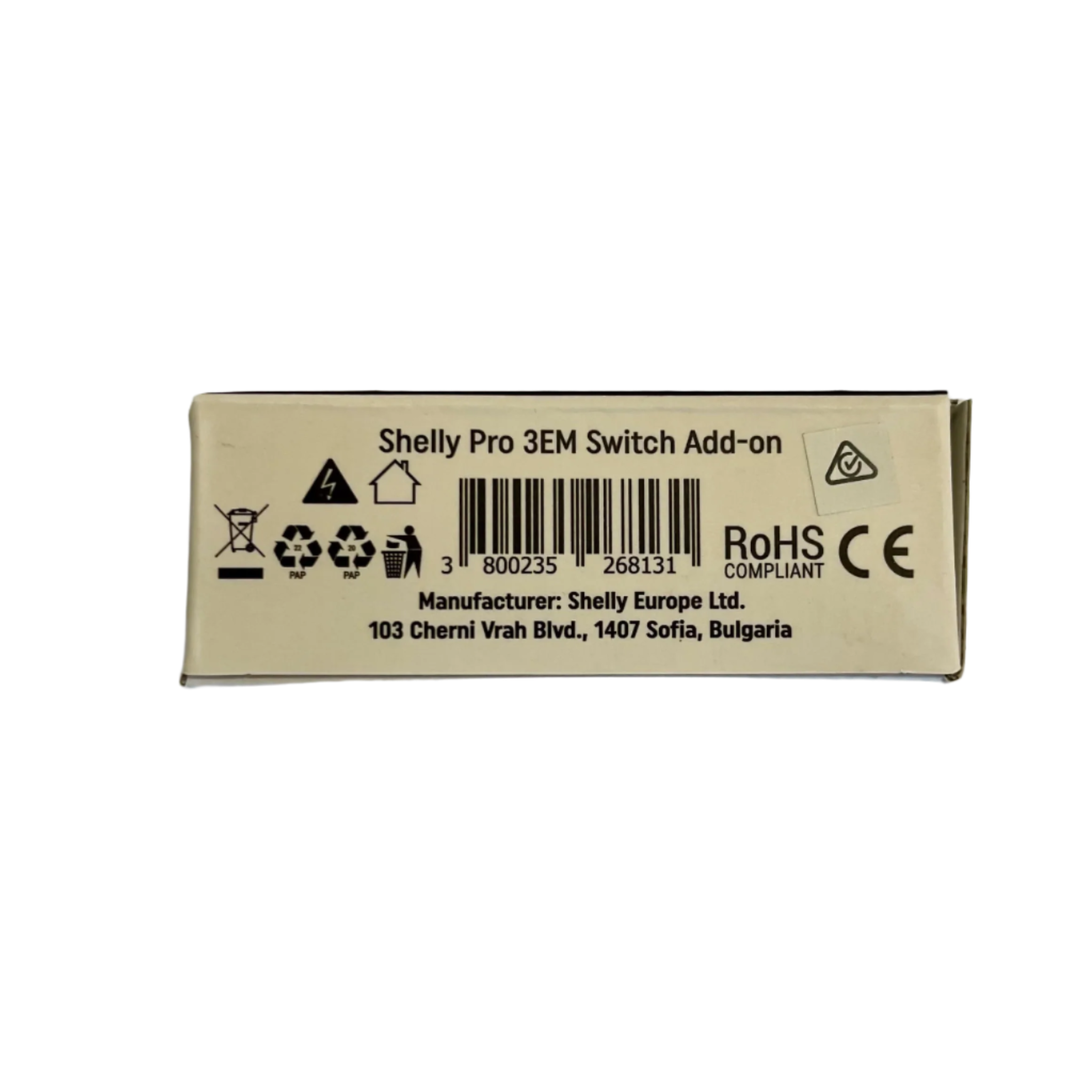 Shelly Pro 3EM Switch Add-on | Enhanced Control for Pro 3EM Series ...