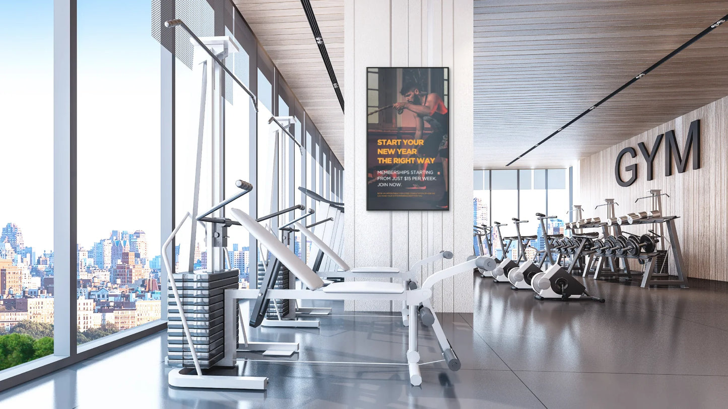 Digital Signage for Gyms