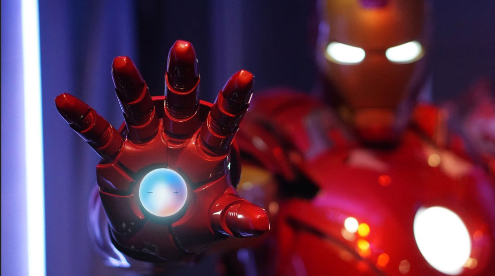 Iron Man with Siri light