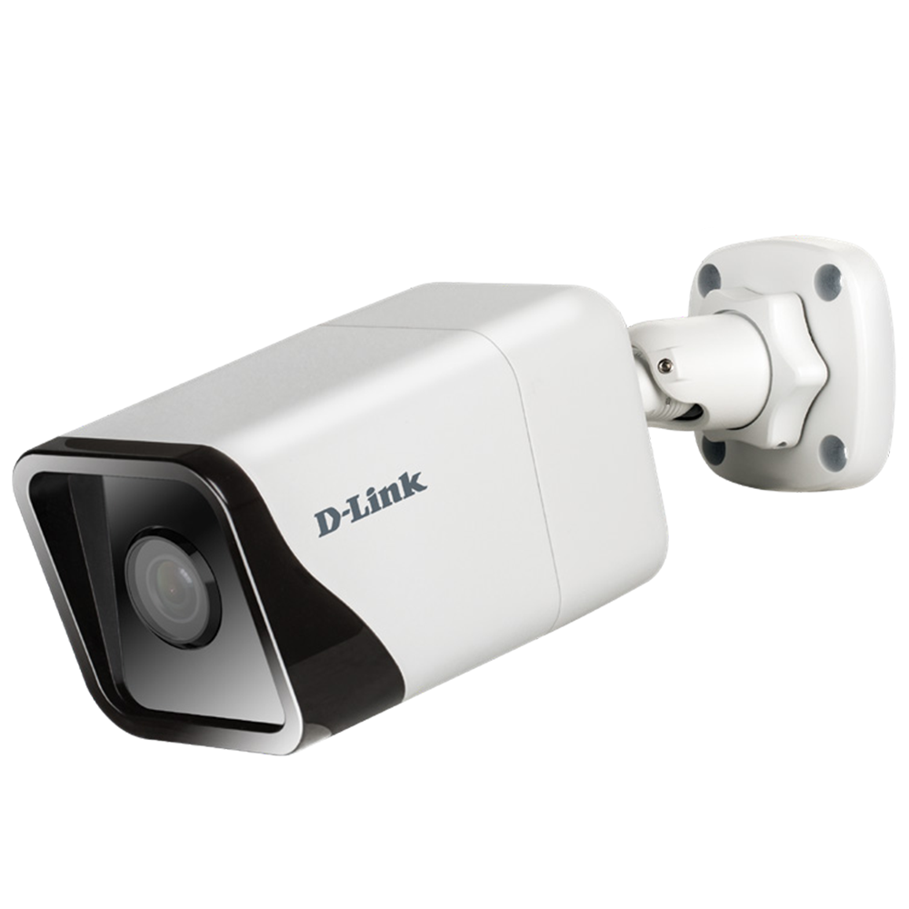a white camera with D-Link Logo