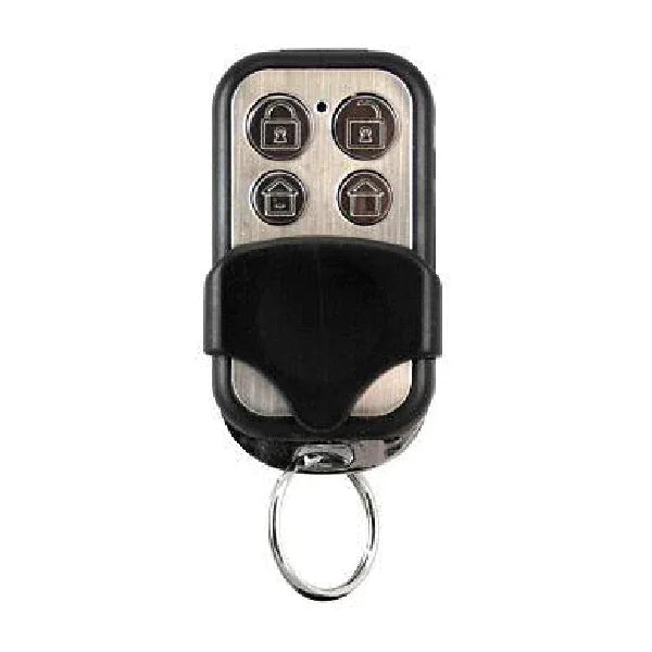 Front view of Activor RTI-01 4-button remote fob for Hills, Reliance, and NX alarms