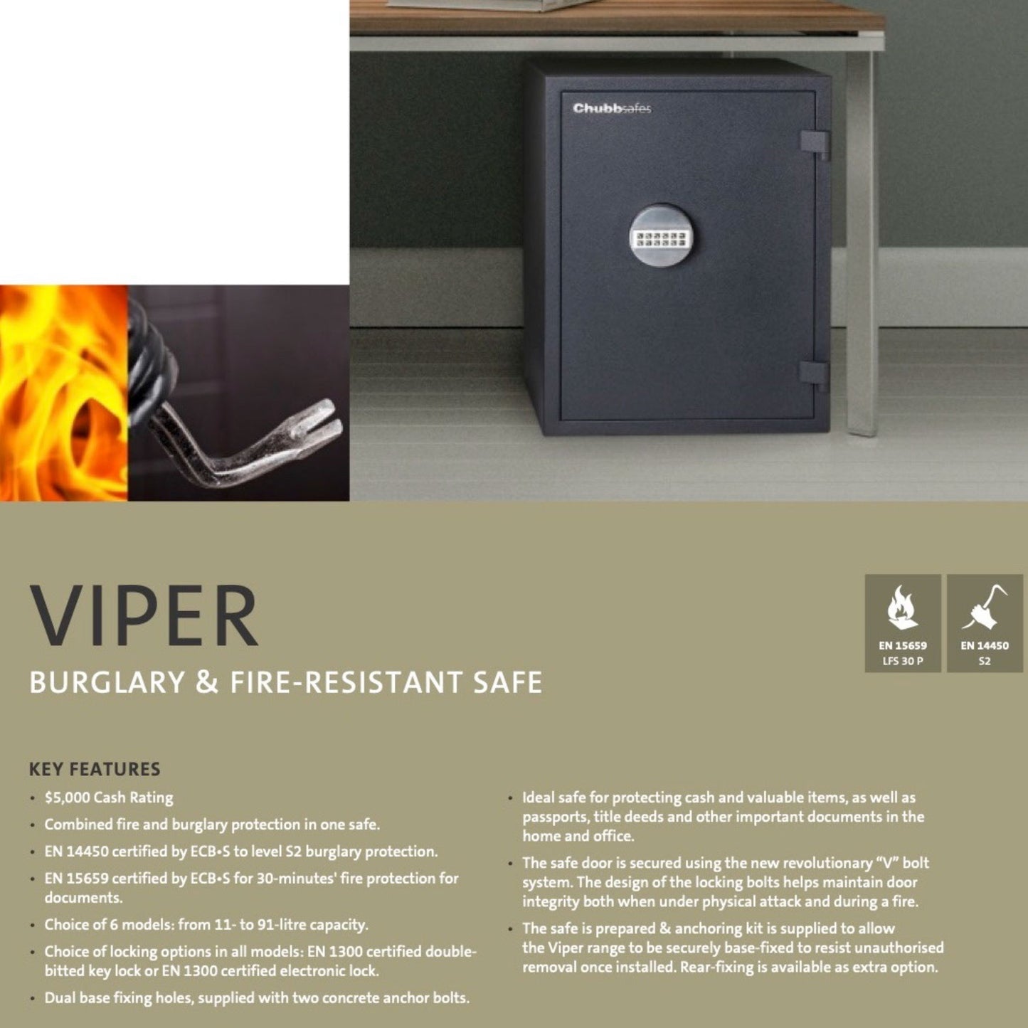 
                  
                    Chubb Safe Viper Brochure
                  
                