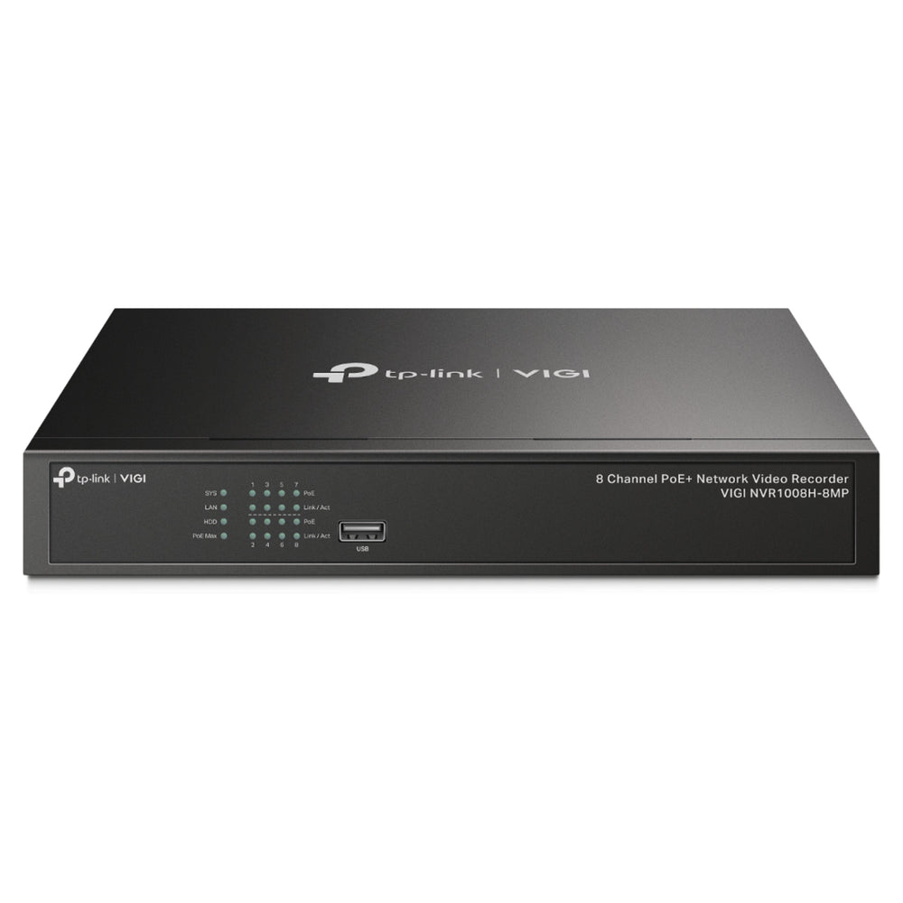 VIGI 8 Channel PoE+ Network Video Recorder