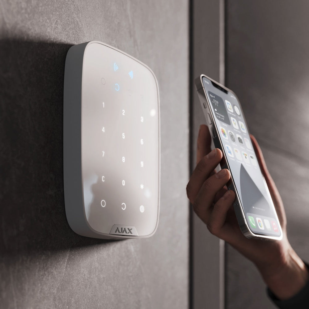 
                  
                    White AJAX Wireless Keypad Plus
                  
                