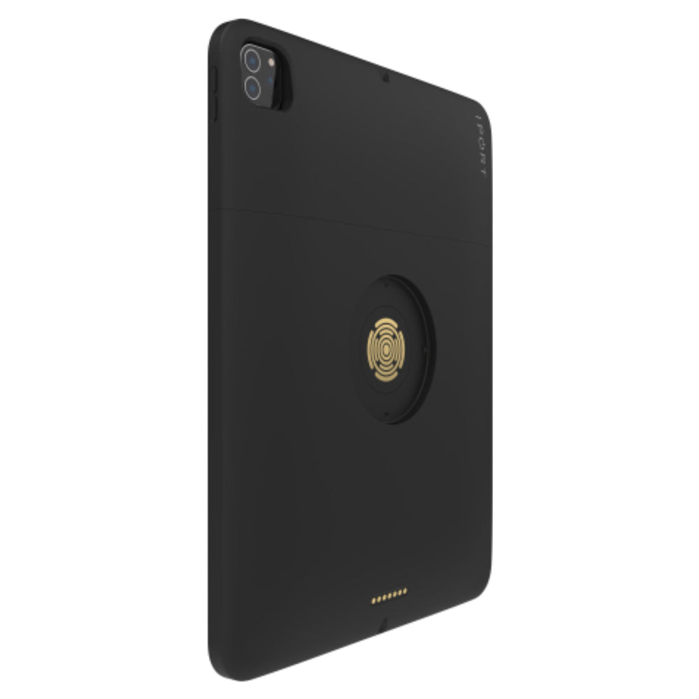 Back of Black IPort Connect Pro Case for IPad Pro 12.9" (GEN 6, 5, 4, 3)
