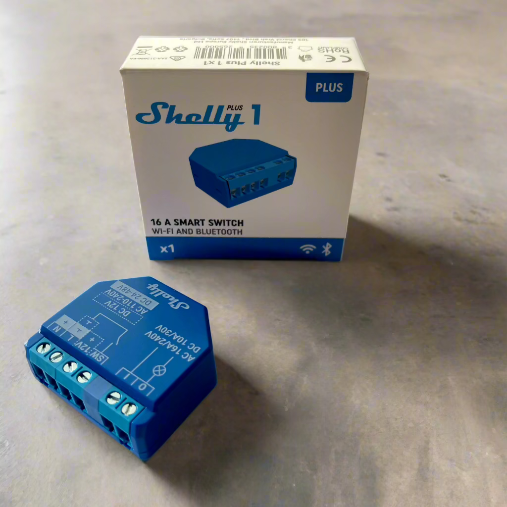 Shelly Pro 1PM | Smart Relay with Power Monitoring – BLUi Security ...