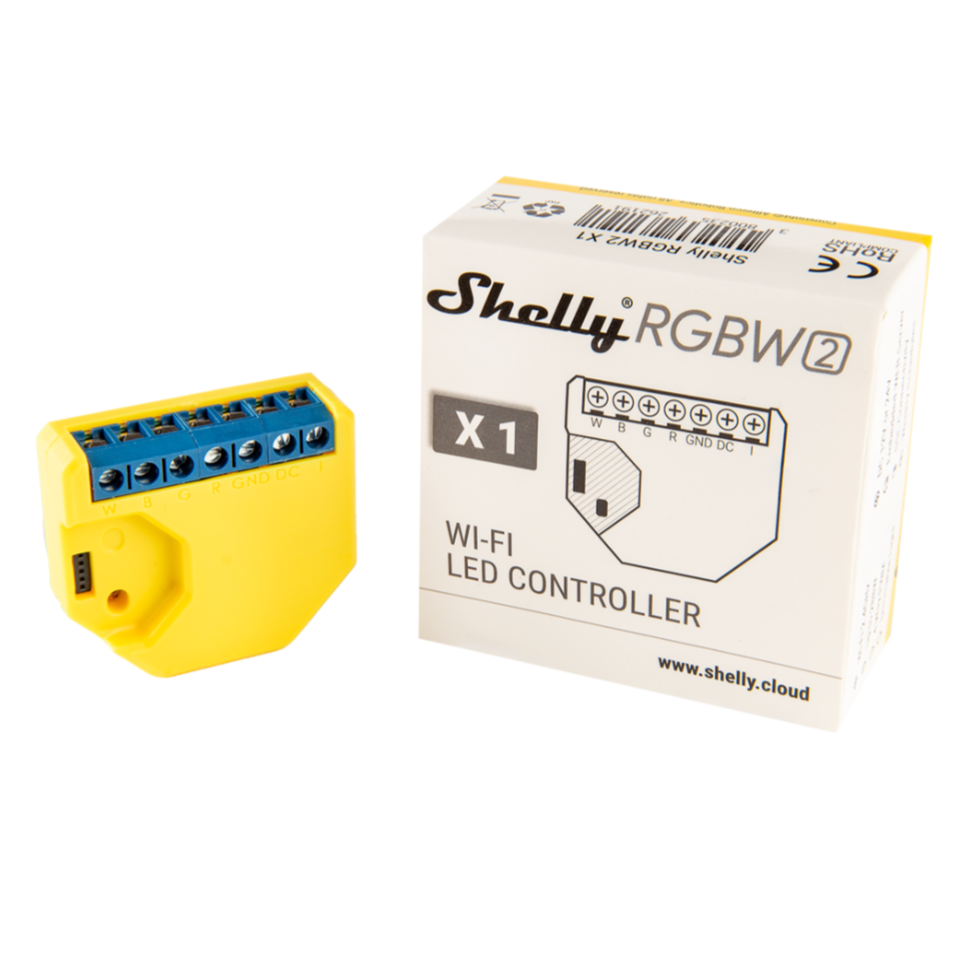 Shelly RGBW 2 Module with box