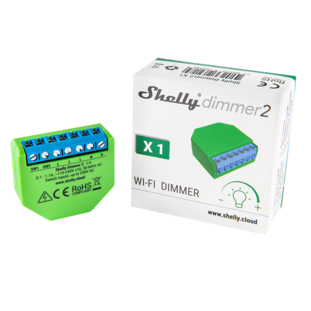 Shelly Dimmer 2 module with box
