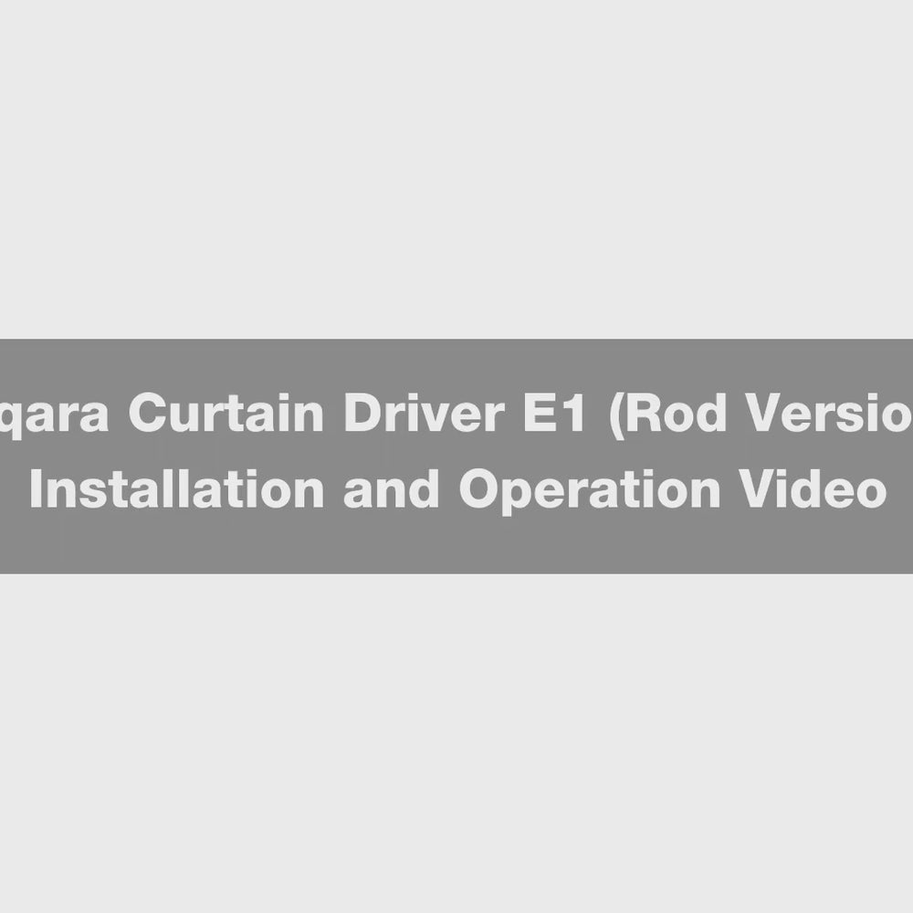 
                  
                    Load and play video in Gallery viewer, Aqara Curtain Driver E1
                  
                