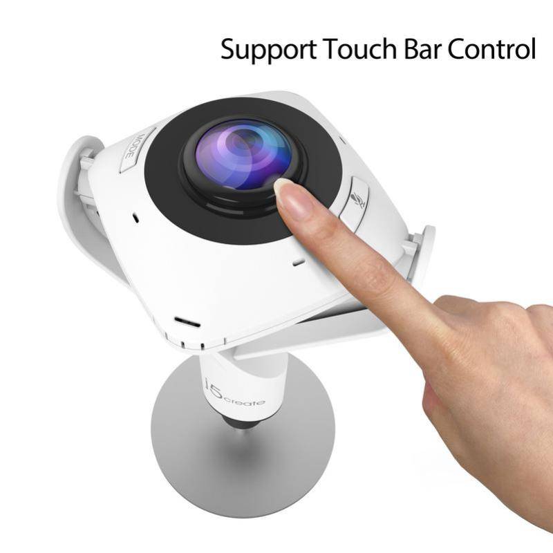 
                  
                    J5create webcam support touch bar control 
                  
                