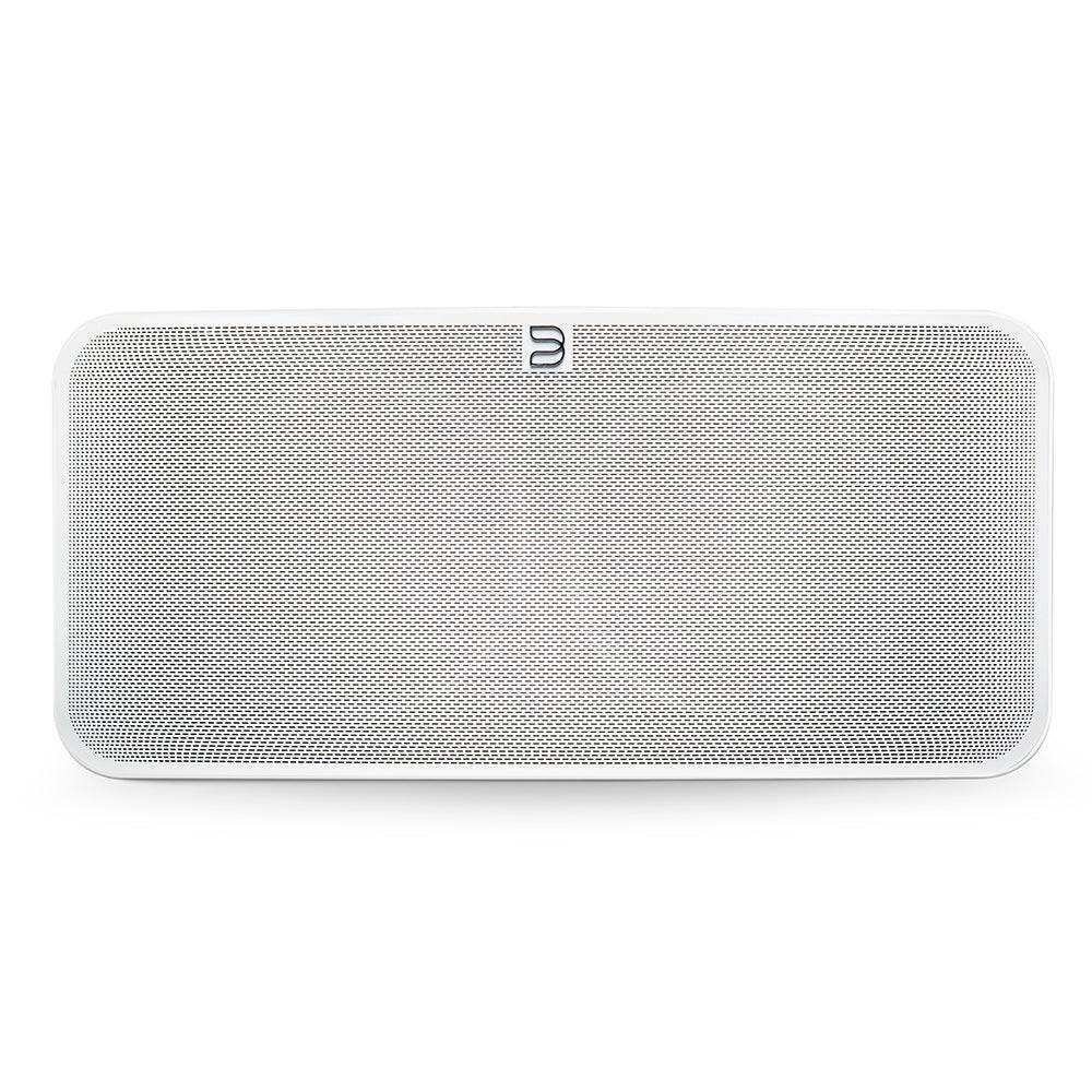 
                  
                    White Bluesound Pulse 2i front view
                  
                